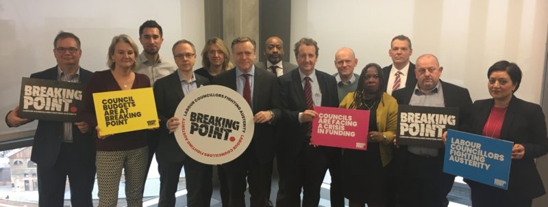 Labour Leaders supporting the Breaking Point campaign.