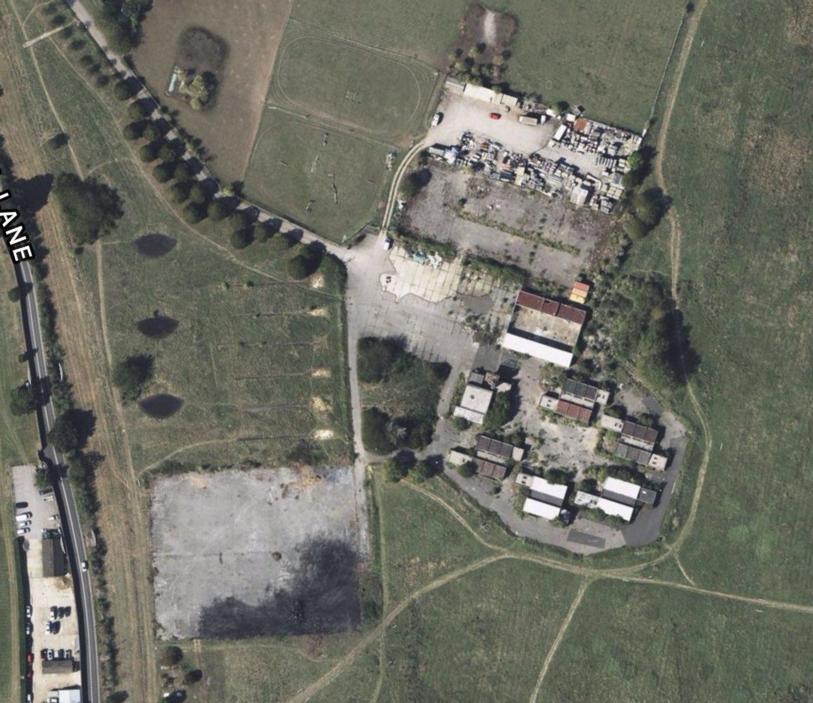 Aerial image of Warren Farm